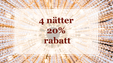 Rabatt på hotellvistelse, tre nätter 20% rabatt i Stockholm, Hotell Kungsträgården